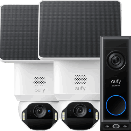 Eufy SoloCam E42 Duo Pack + Video Doorbell E340