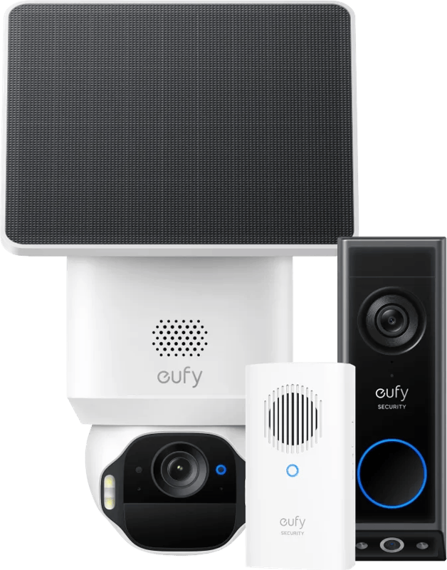 Eufy SoloCam E42 + Video Doorbell E340 + Chime