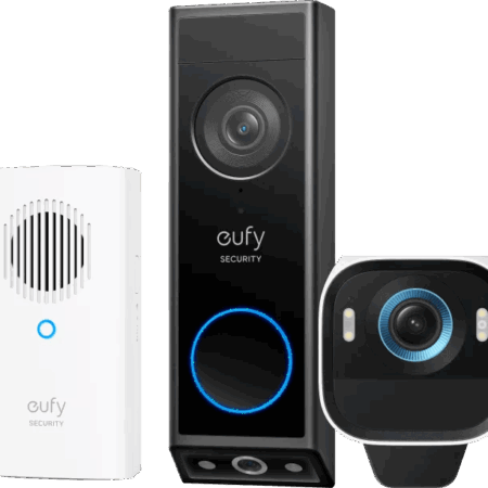 EufyCam S3 Pro Duo Pack + Eufy Video Doorbell E340 + Chime