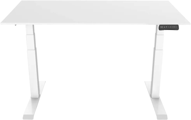 Euroseats Elektrisch Zit Sta Bureau 120 x 80 Wit/Wit