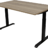 Euroseats Zit/Zit Bureau 140 x 80 Zwart Eiken