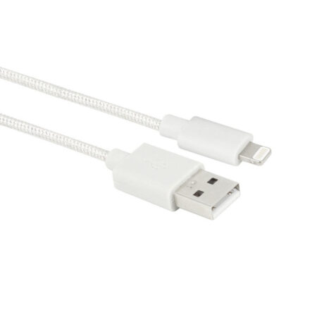 USB-A naar lighting kabel 1m