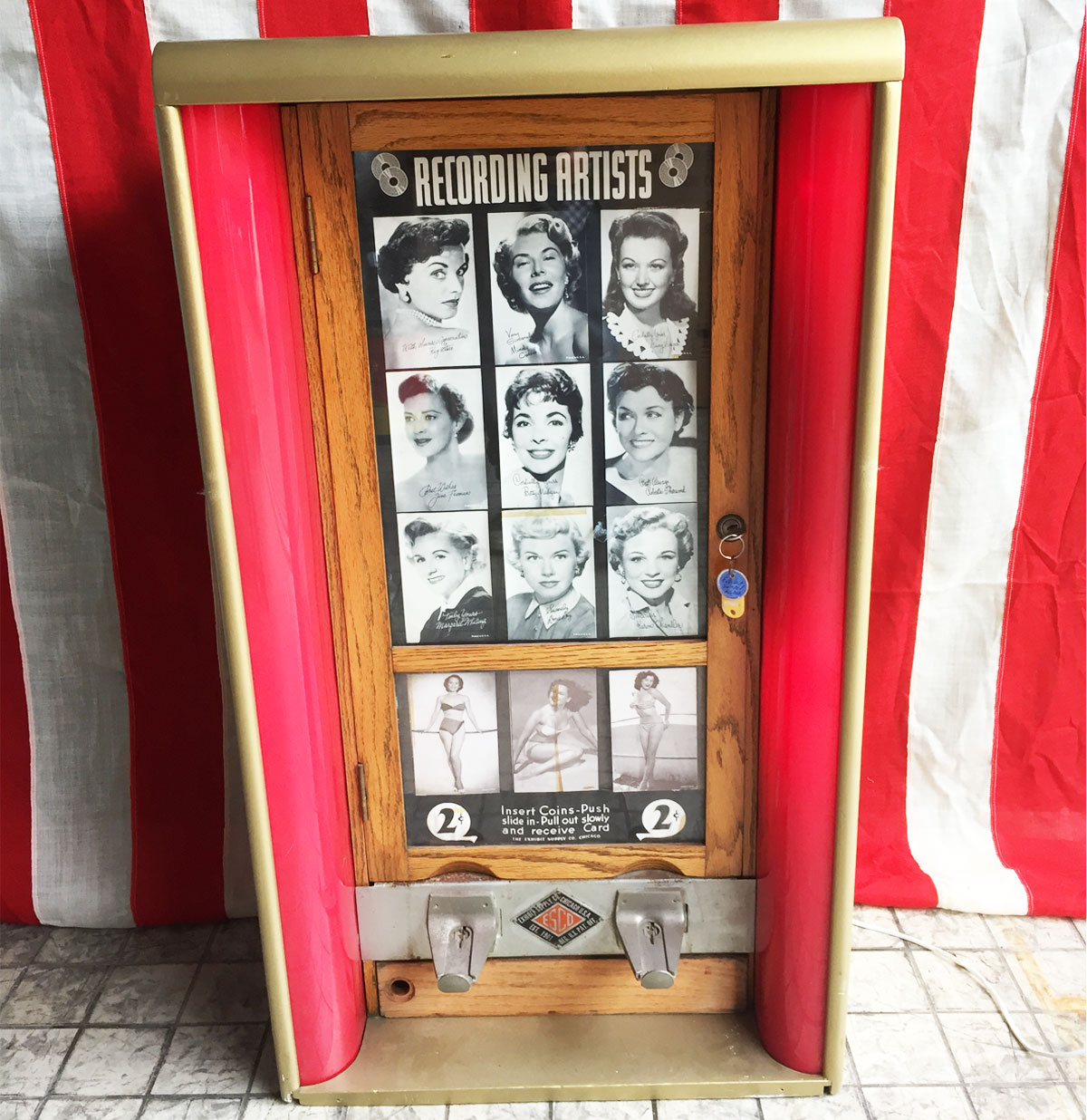 Exhibit Supply Company Movie Card Vending Machine | Fiftiesstore
