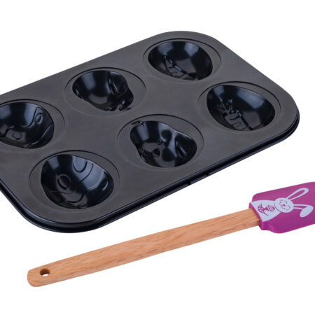 Muffinvorm met spatel