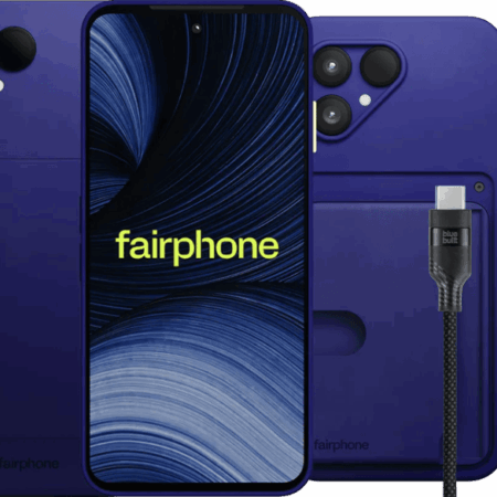 Fairphone 6+ 256GB Blauw 5G + Basis Accessoirepakket