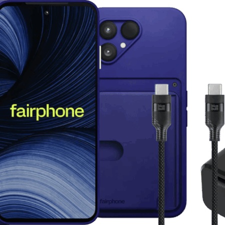 Fairphone 6+ 256GB Blauw 5G + Compleet Accessoirepakket