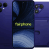 Fairphone 6+ 256GB Blauw 5G + Fairphone 6+ Protective Back Cover Blauw
