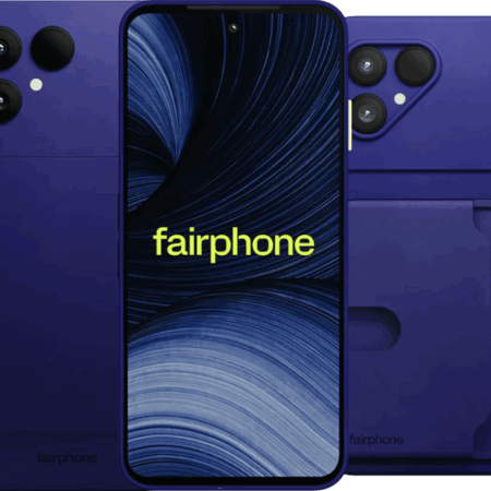Fairphone 6+ 256GB Blauw 5G + Fairphone 6+ Protective Back Cover Blauw