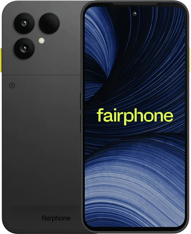 Fairphone 6+ 256GB Zwart 5G