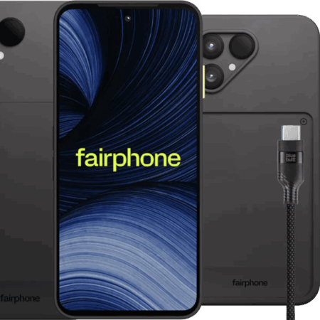 Fairphone 6+ 256GB Zwart 5G + Basis Accessoirepakket