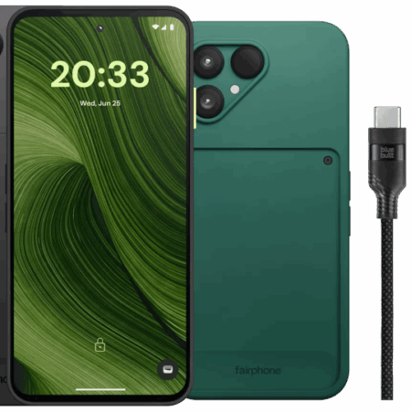 Fairphone 6 256GB Zwart 5G + Basis accessoirepakket