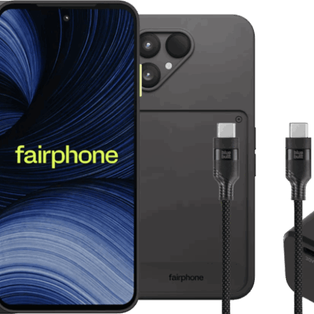 Fairphone 6+ 256GB Zwart 5G + Compleet Accessoirepakket
