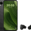 Fairphone 6 256GB Zwart 5G + Fairphone Fairbuds True Wireless Earbuds Zwart