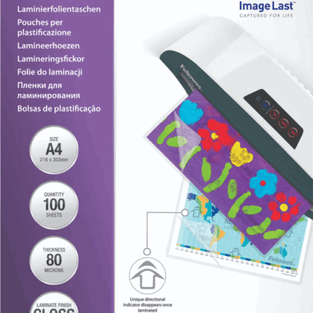 Fellowes Lamineerhoezen Enhance 80 mic A4 (100 stuks)