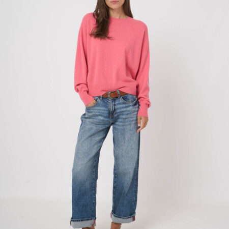 Fijngebreide kasjmier trui - oversized