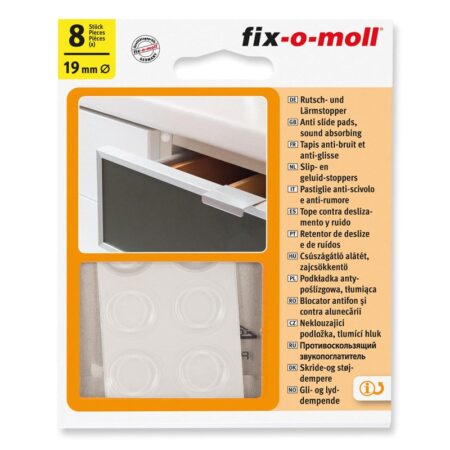 Fix-o-moll geluidsdempers en slip Ø19mm | Fix-o-moll