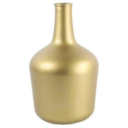 Fles ro Denley goud L25B25H42CM