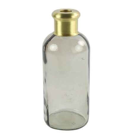 Fles rond Babet L grijs