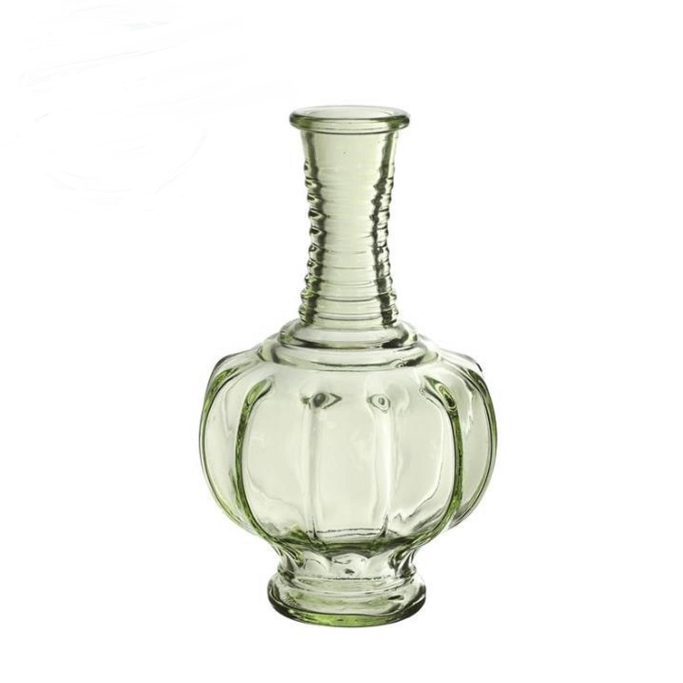 Flesvaas Trevi groen Ø9 h.15 cm | Ideas 4 Seasons