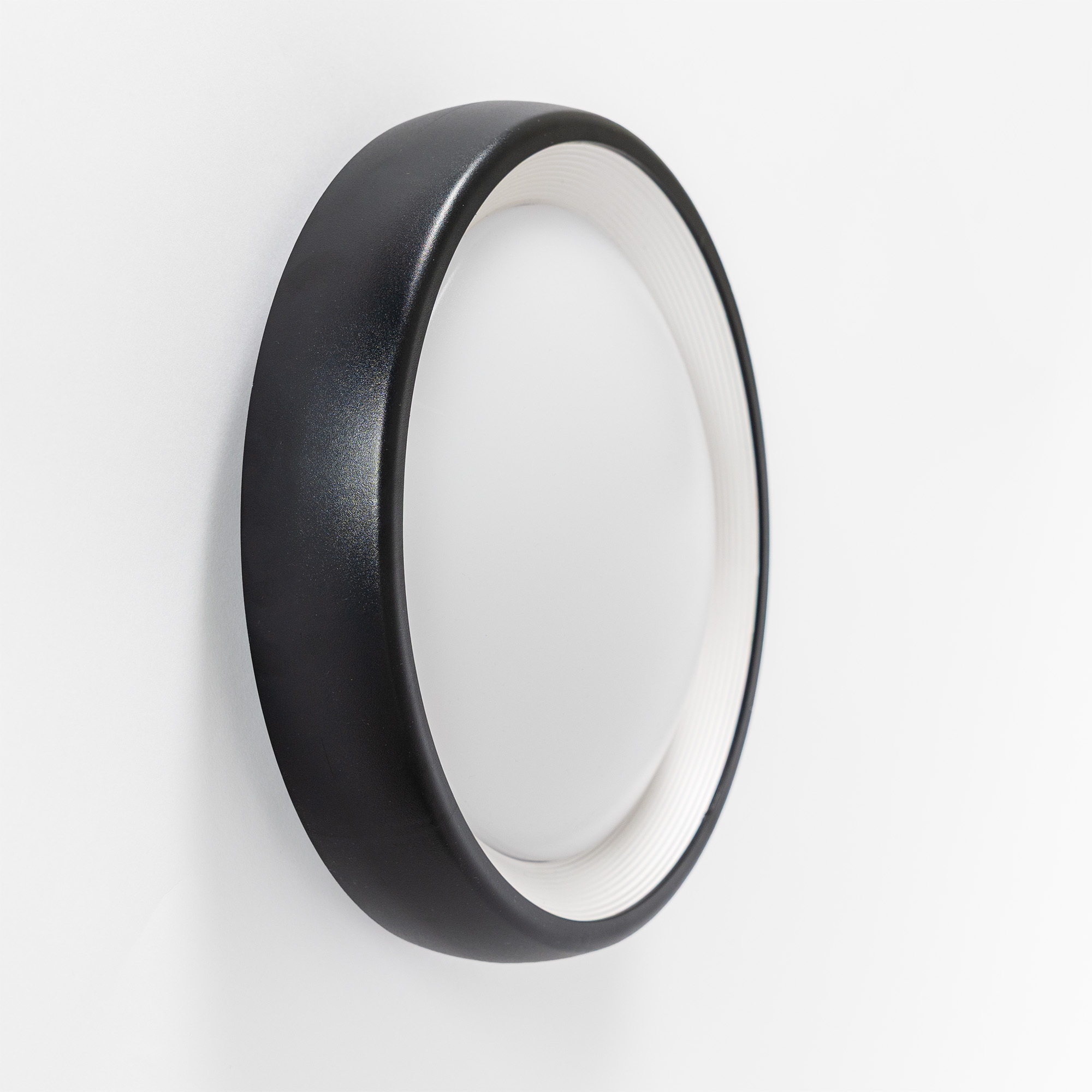 Flint Muurlamp Zwart Medium