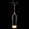 Floating LED Champagne Clear