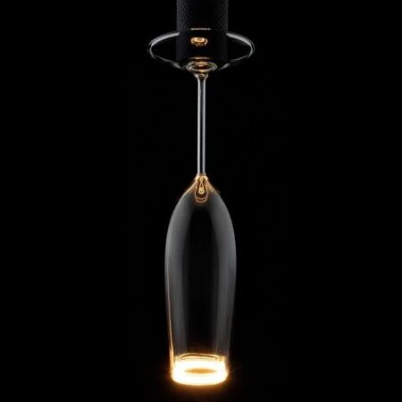 Floating LED Champagne Clear