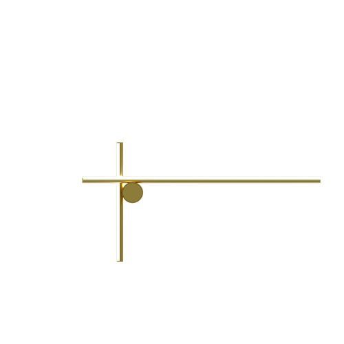 Coordinates W2 Wandlamp - Champagne