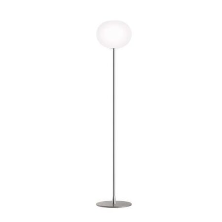 Glo-ball F2 Vloerlamp - Zilver