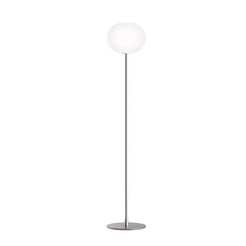 Glo-ball F2 Vloerlamp - Zilver