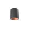Flos Kap 80 Surface Opbouwspot - Zwart Koper