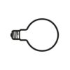 Lichtbron LED Global Lamp E27 3W 2500K Dimmable (Set 15pcs)
