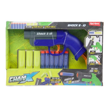Foam Strikex Pistool Shot S-10 | Toi-Toys