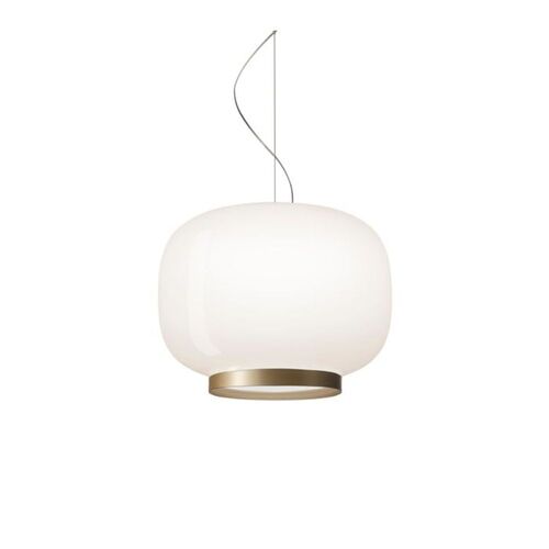 Chouchin 1 Reverse Hanglamp - Wit - Goud