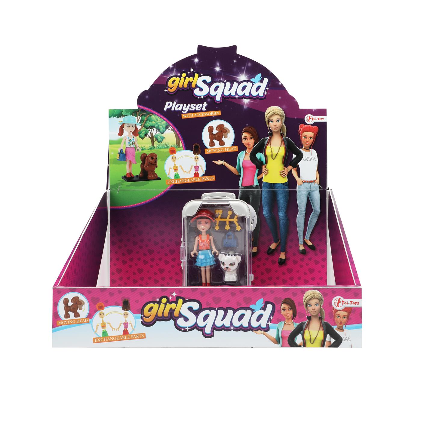 GIRL SQUAD Pop 10cm met accessoires | Toi-Toys
