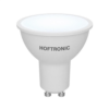 GU10 LED spot - 4.9 watt 450 lumen - 6500K Daglicht wit licht - Vervangt 49 Watt | HOFTRONIC