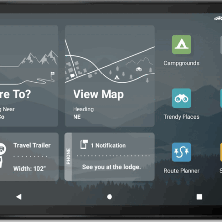 Garmin Camper 895 Camper en Caravan Europa