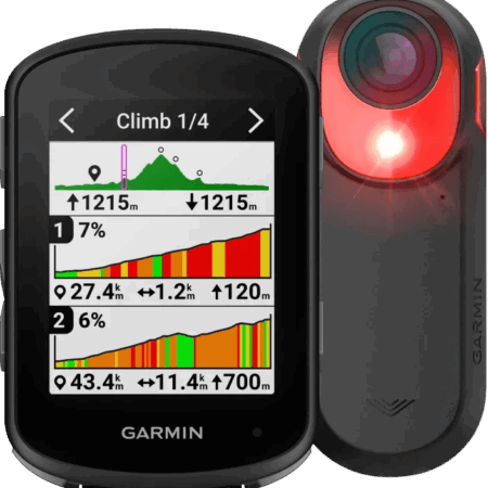 Garmin Edge 540 + Garmin Varia RCT715 Radar Achterlicht met Camera