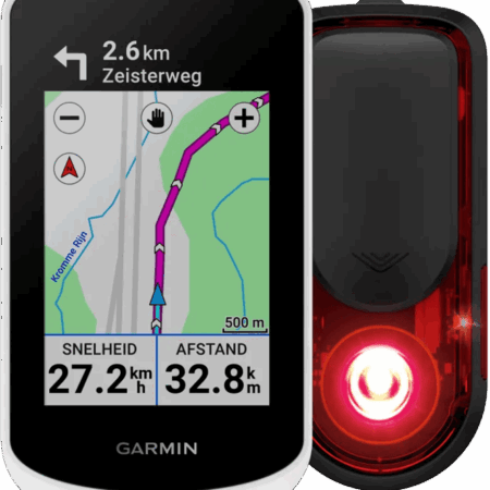 Garmin Edge Explorer 2 + Garmin Varia RearVue 820 Radar Achterlicht