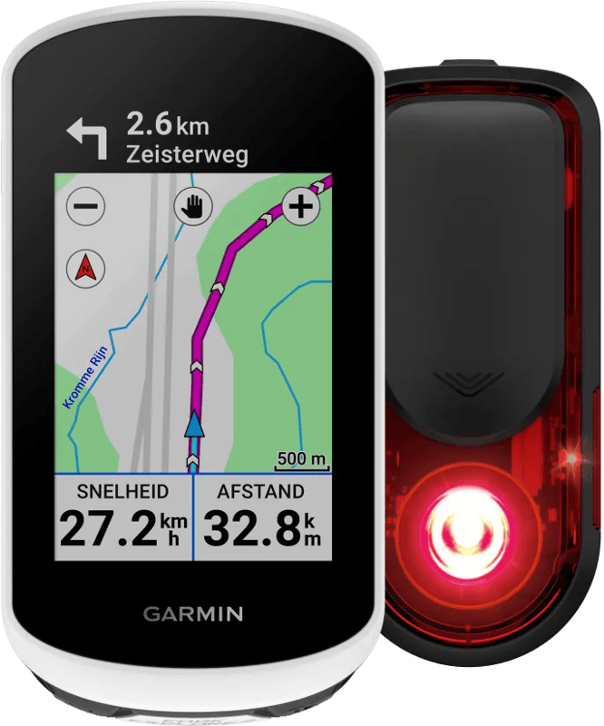 Garmin Edge Explorer 2 + Garmin Varia RearVue 820 Radar Achterlicht