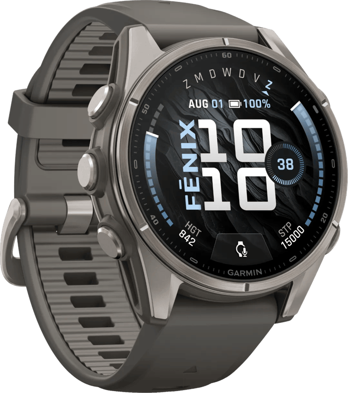 Garmin Fenix 9 Grijs 43mm