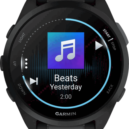 Garmin Forerunner 165 Music Zwart/Grijs