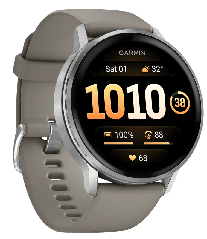 Garmin Venu 4 Zilver/Grijs 45 mm