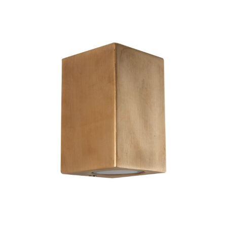 Geo Muurlamp Messing