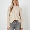 Geribbelde kasjmier trui - relaxed fit & duurzaam
