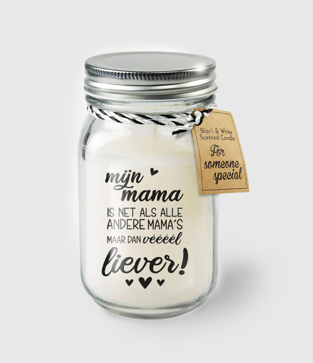 Geurkaars in glas - Mama | Paperdreams