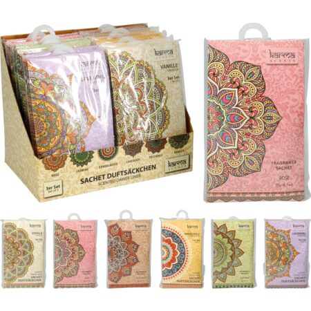Geurzakjes set van 3 stuks Karma | Merkloos