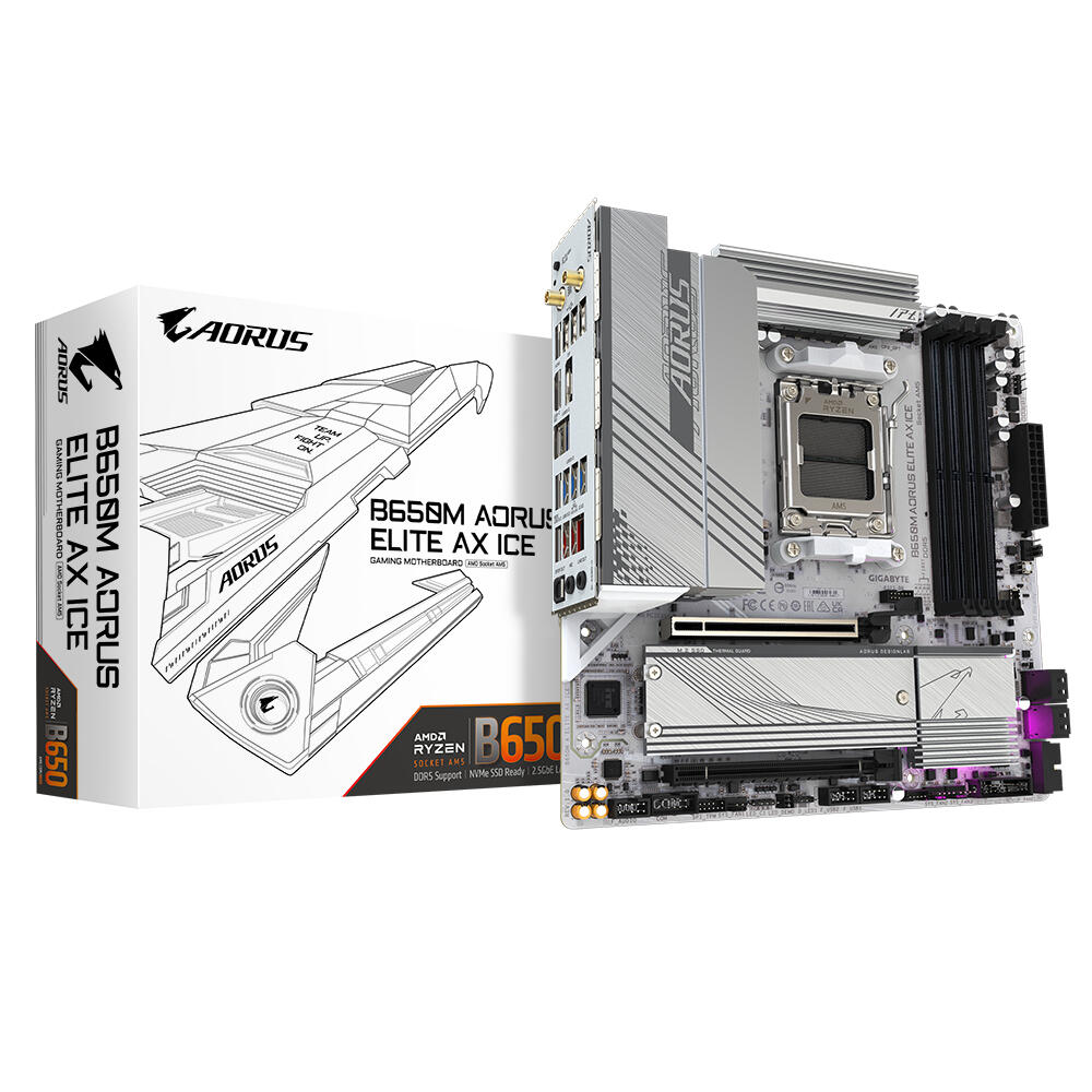 B650 Aorus Elite AX Ice moederbord