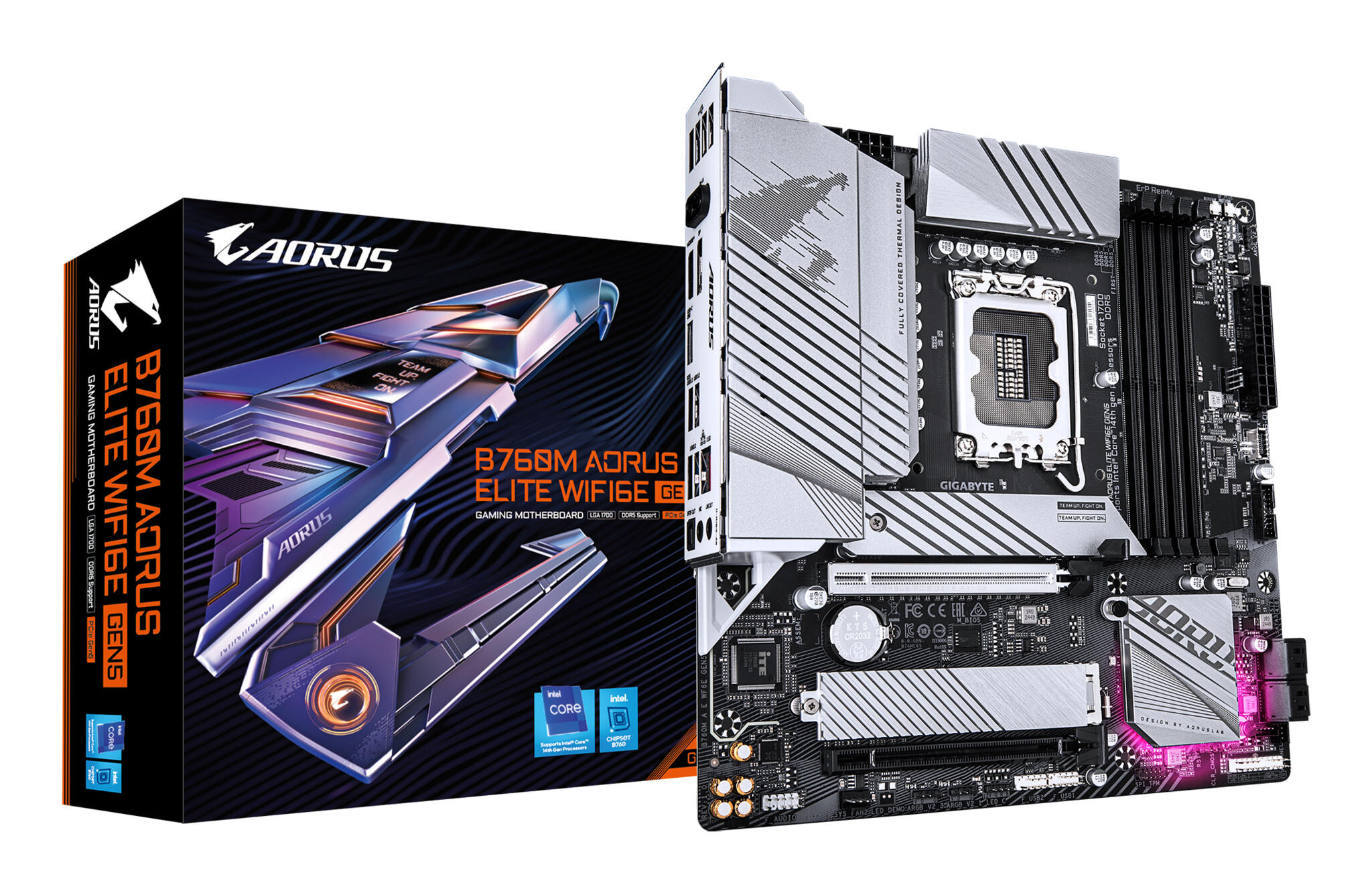 B760M Aorus Elite WiFi6E Gen5 moederbord