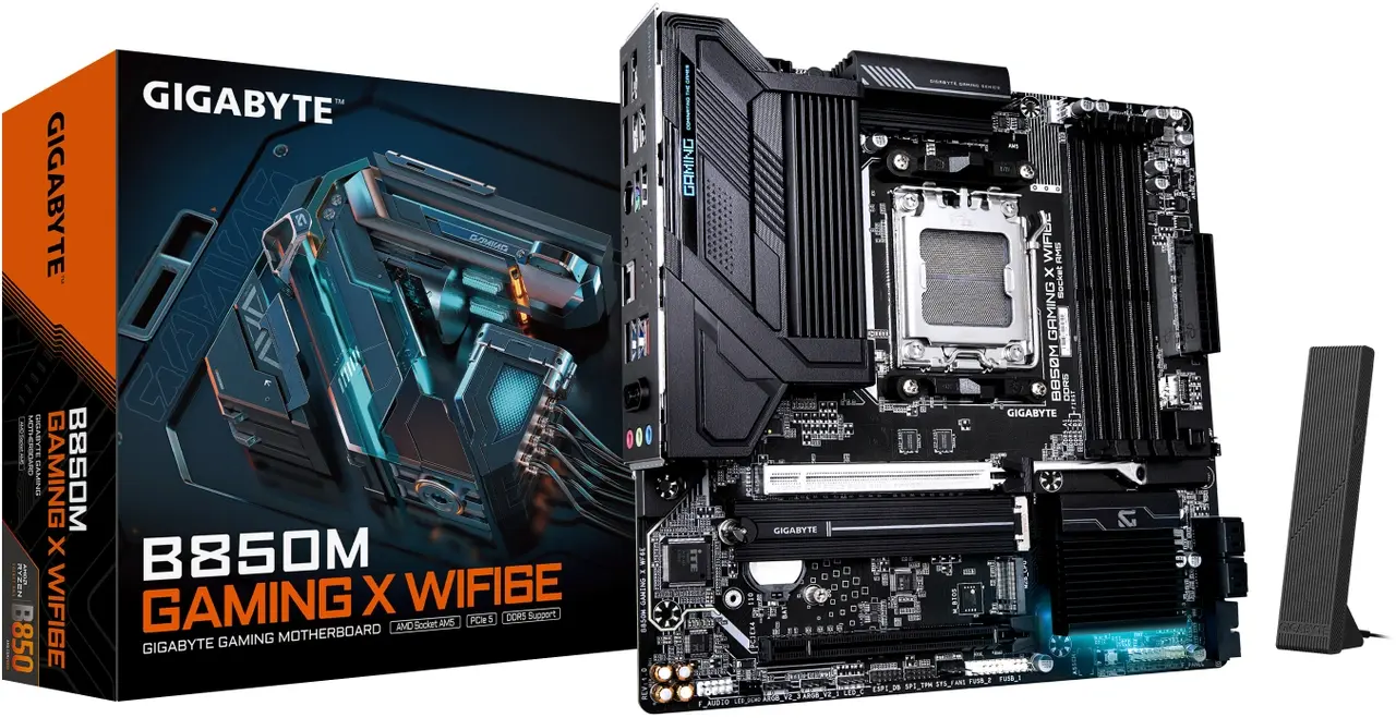 B850M GAMING X WF6E moederbord
