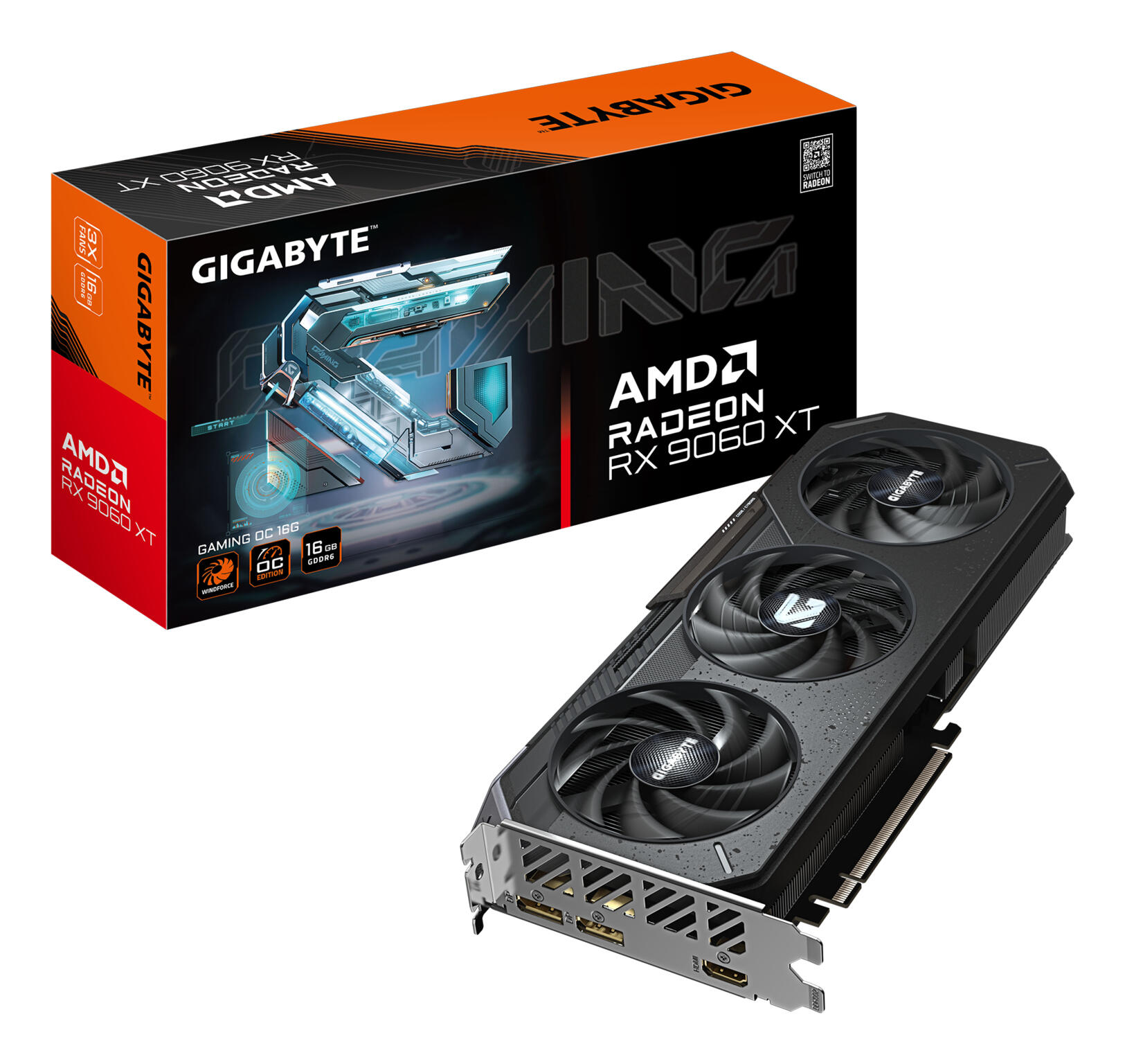 Radeon RX 9060 XT Gaming OC 16G